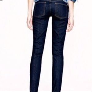 J. Crew Matchstick Darkwash Skinny Jeans